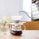 Glass Coffee Dripper V60 01 White