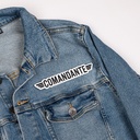 Comandante Patches - Logo Black/White