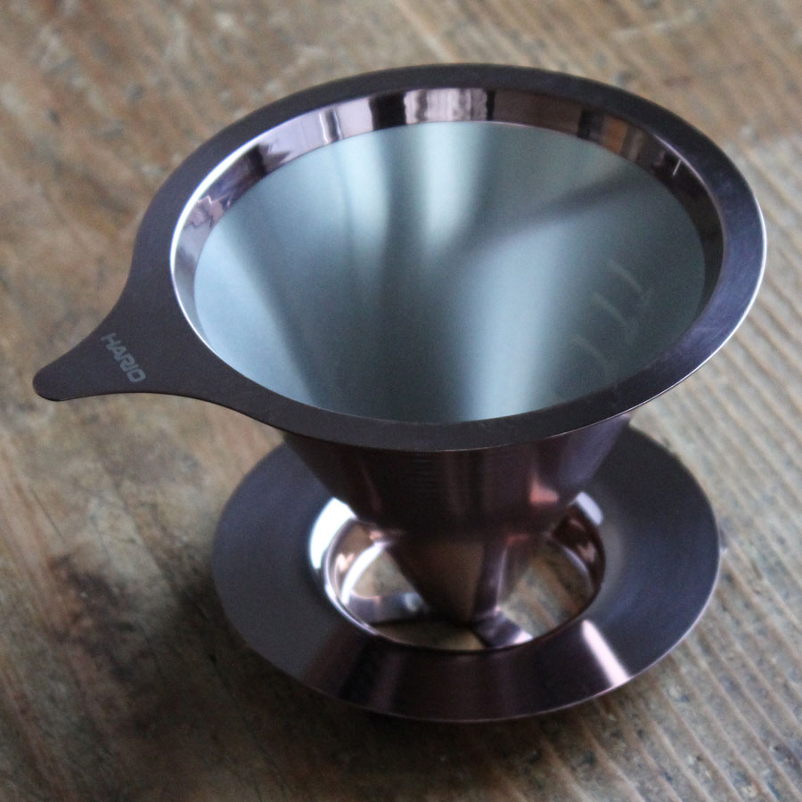 Double Mesh Metal Dripper 02 - Pink Gold