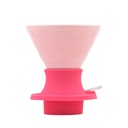 [SSDC-02-BEP] V60 Ceramic Immersion Coffee Dripper SWITCH 02 - Berry Pink