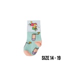 [3762] Comandante Baby Socks - PASTEL - Size 14-19