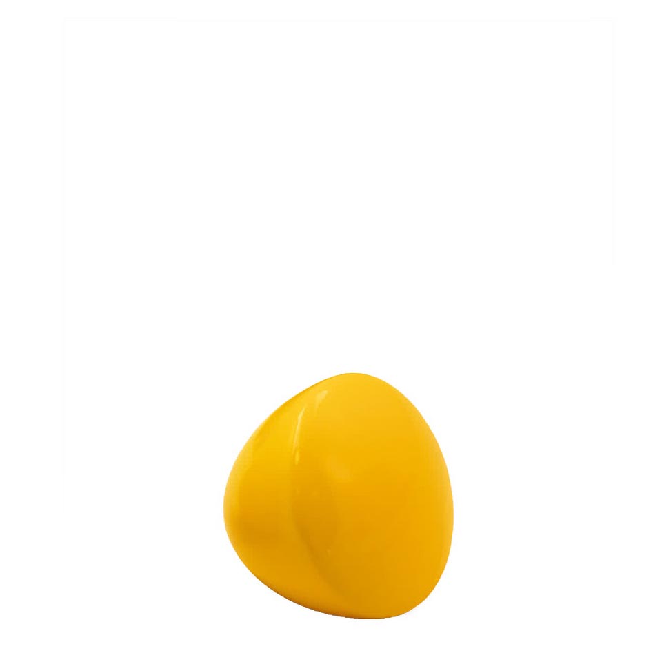 Wooden Knob Beech Wood Yellow ø 44mm