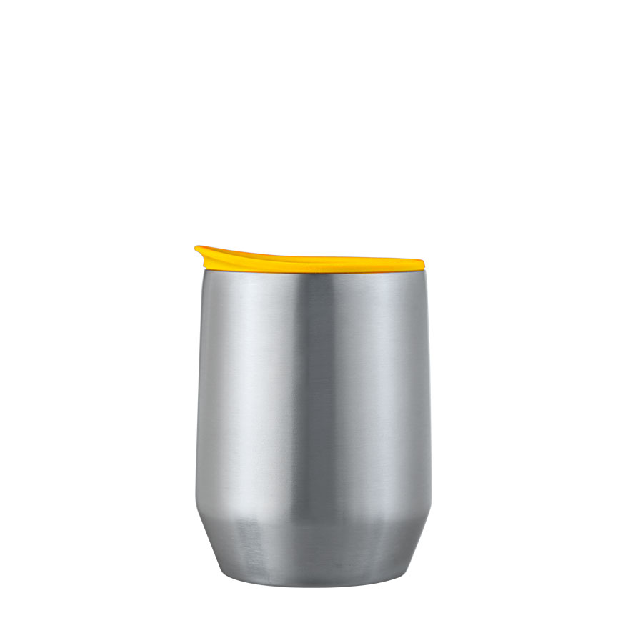 Stainless Steel Mug MIOLOVE - Yellow