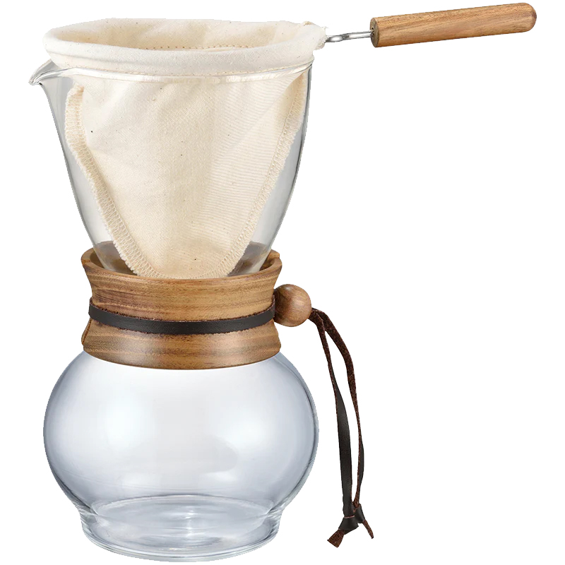 Drip Pot 480ml Woodneck