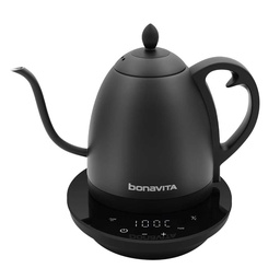 [BVK2024GT-EU-MB] Bonavita Cosmopolitan 1.0L Gooseneck Precision Temperature Electric Kettle  - Matte Black