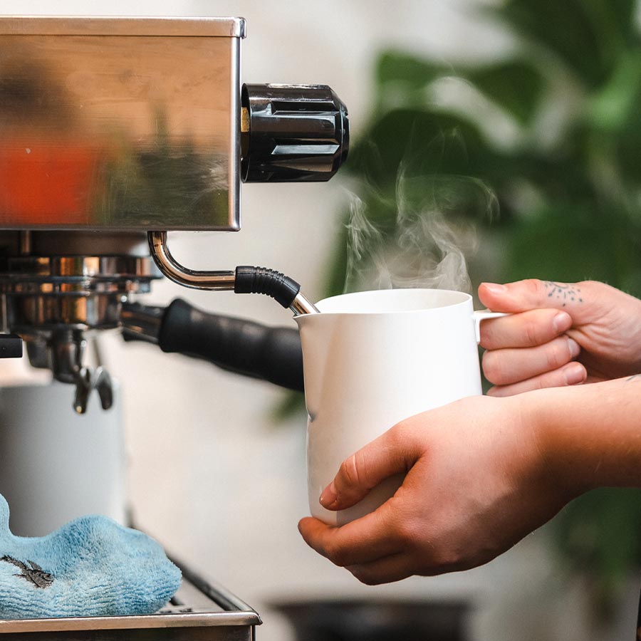 Rhino Stealth White Milk Pitcher 20oz/600ml