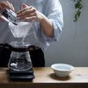 V60 Drip tray ceramic , 120ml, White