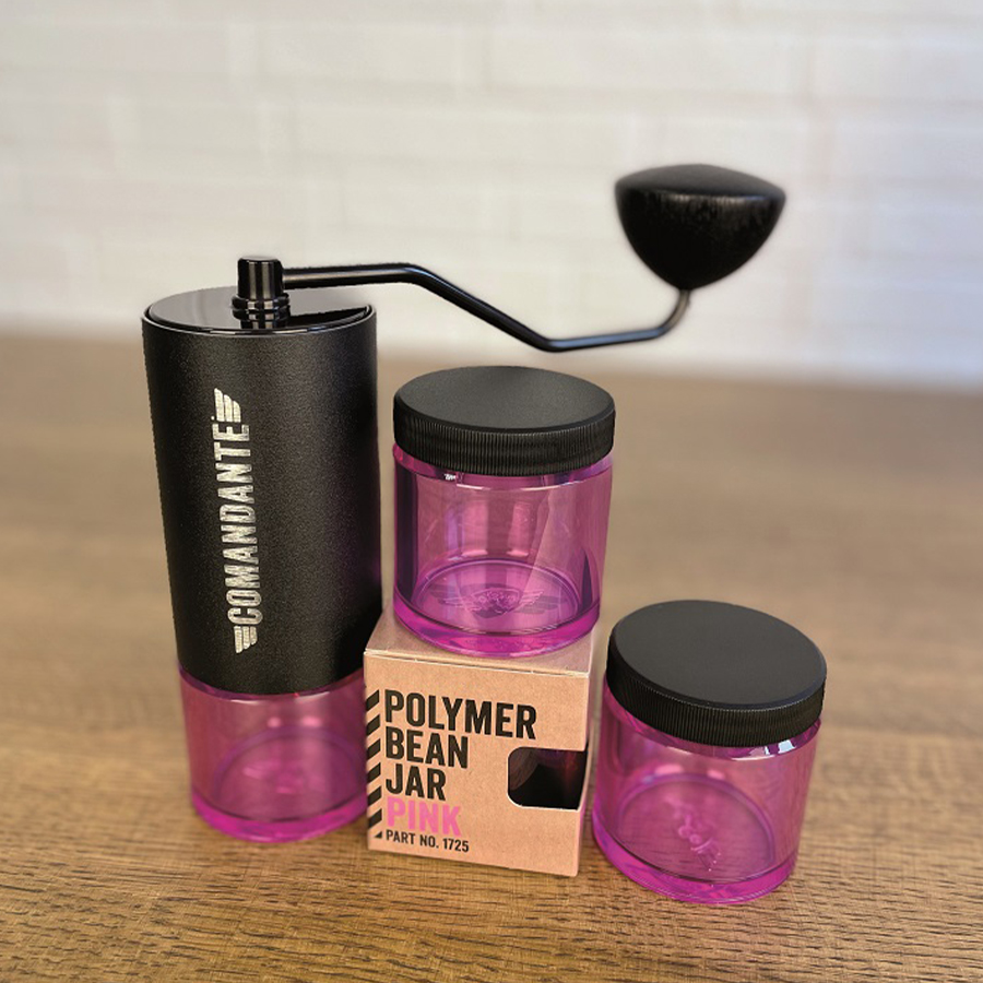 Comandante Polymer Bean Jar PINK