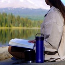 P0 Ultralight Travel Coffee Press Aegean Blue