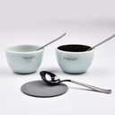 Professional Cupping Spoon (Titanium - Black）