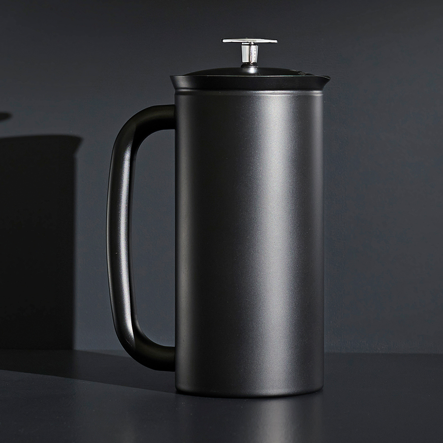 P7 French Press Coffee Maker 32OZ Matte Black