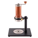 Espresso Maker + Steel Support REDDISH