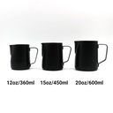 Rhino Classic Milk Pitcher 15oz/450ml - Black