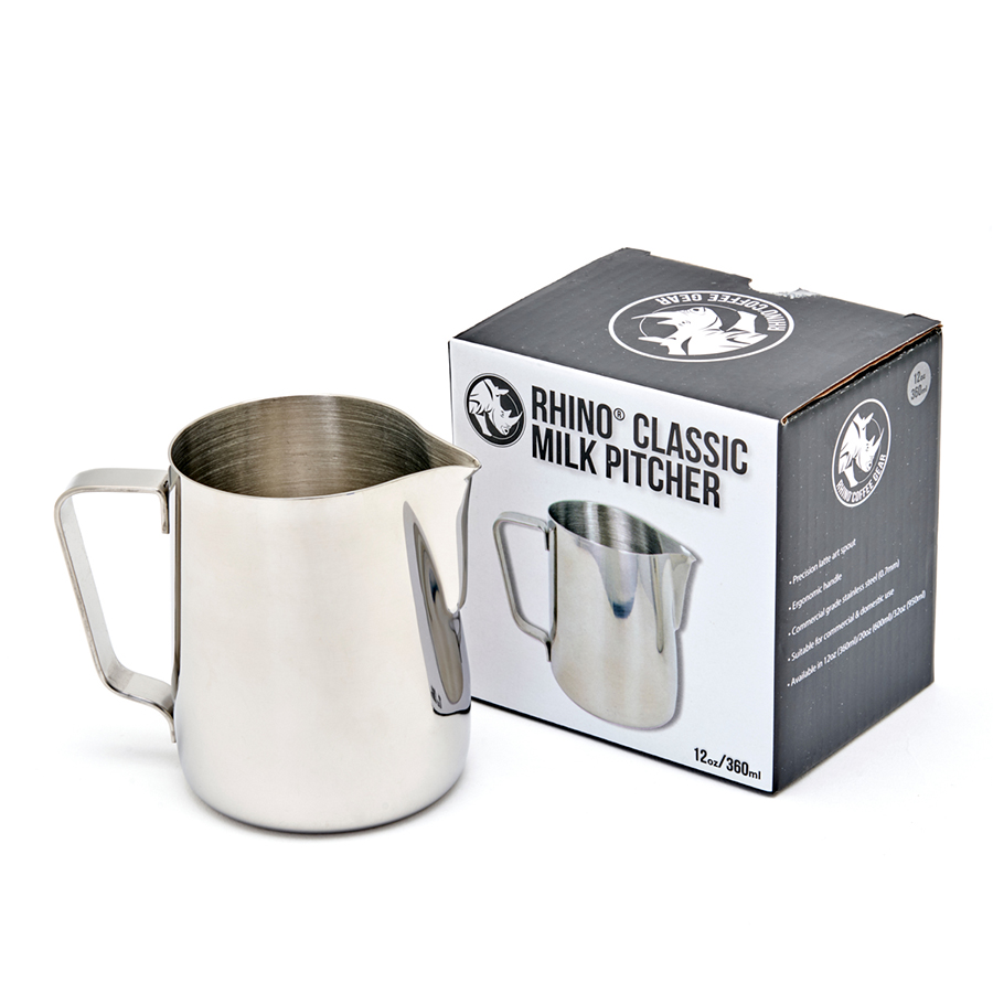 Rhino Classic Milk Pitcher 12oz/360ml