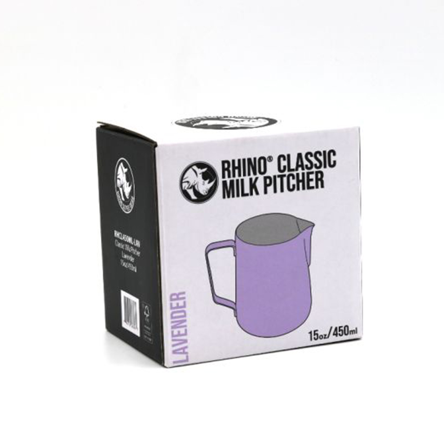 Rhino Classic Milk Pitcher 15oz/450ml - Lavender