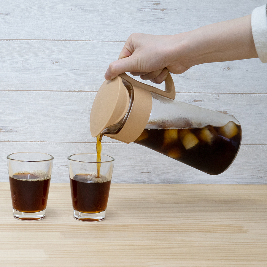 MIZUDASHI Cold Brew Coffee Pot Mini - Milk Coffee