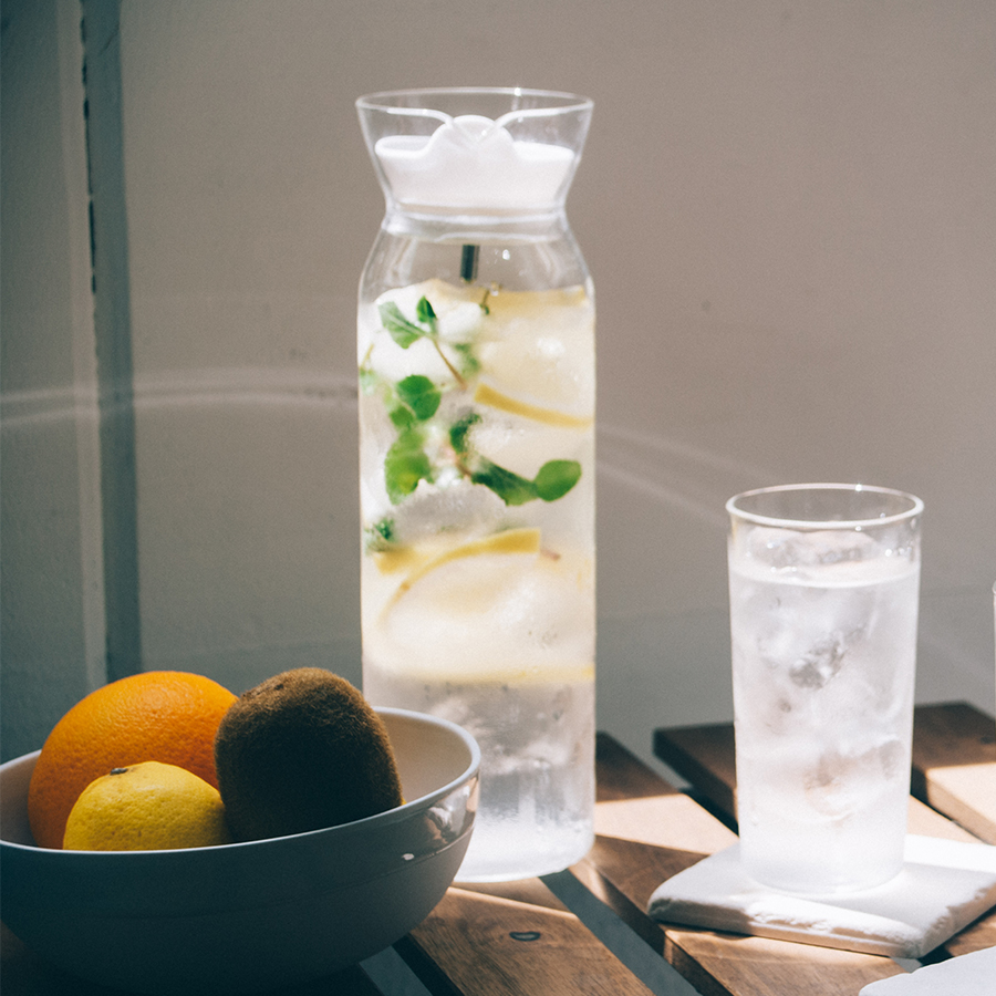 Water Pitcher - White