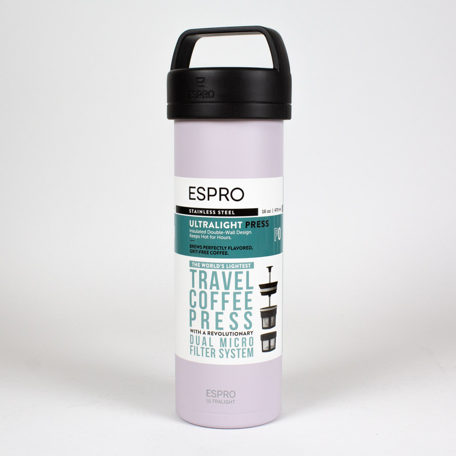 P0 Ultralight Travel Coffee Press - Frost Wisteria