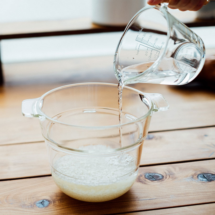 ICHIZENYA Microwave Glass Rice Cooker