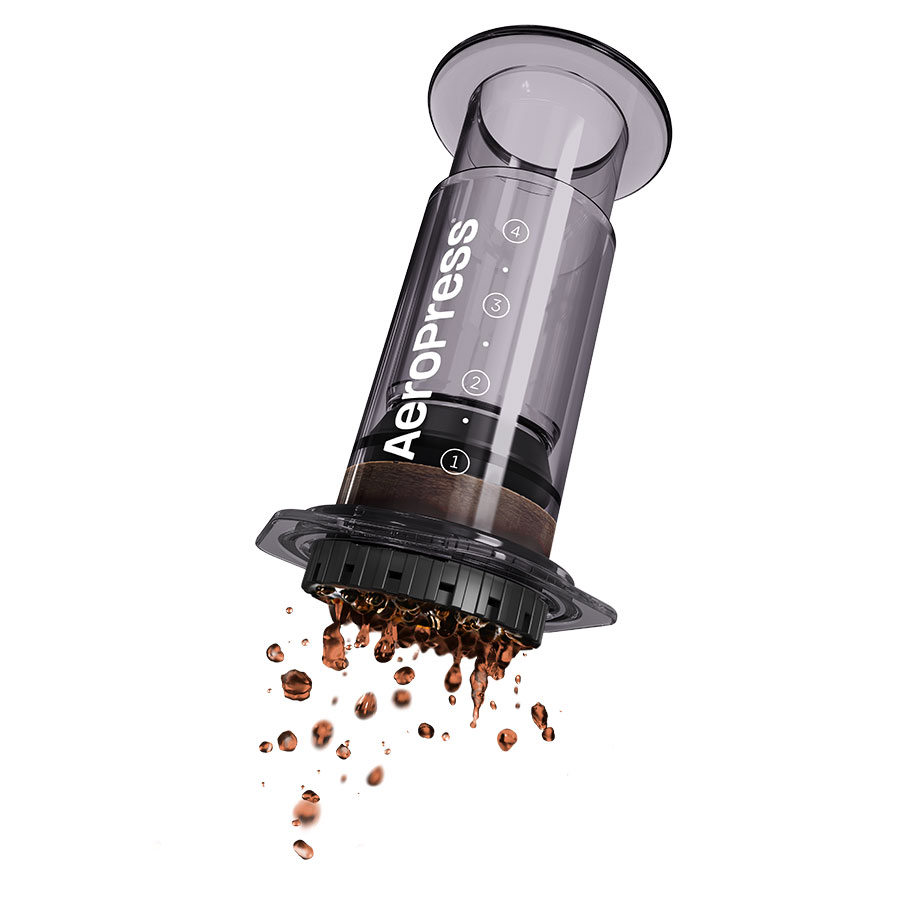 AeroPress Coffee Maker - Clear Black