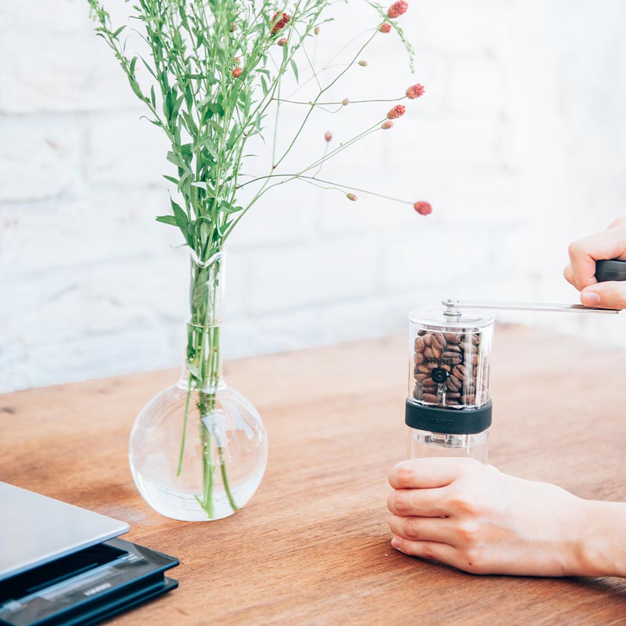 Coffee Mill "Smart G" 24g clear