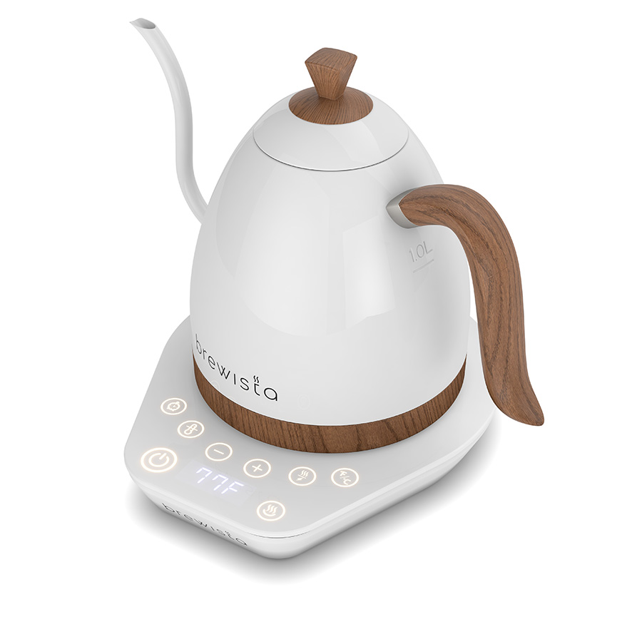 Brewista Artisan 1.0L Gooseneck Variable Kettle - Matte White