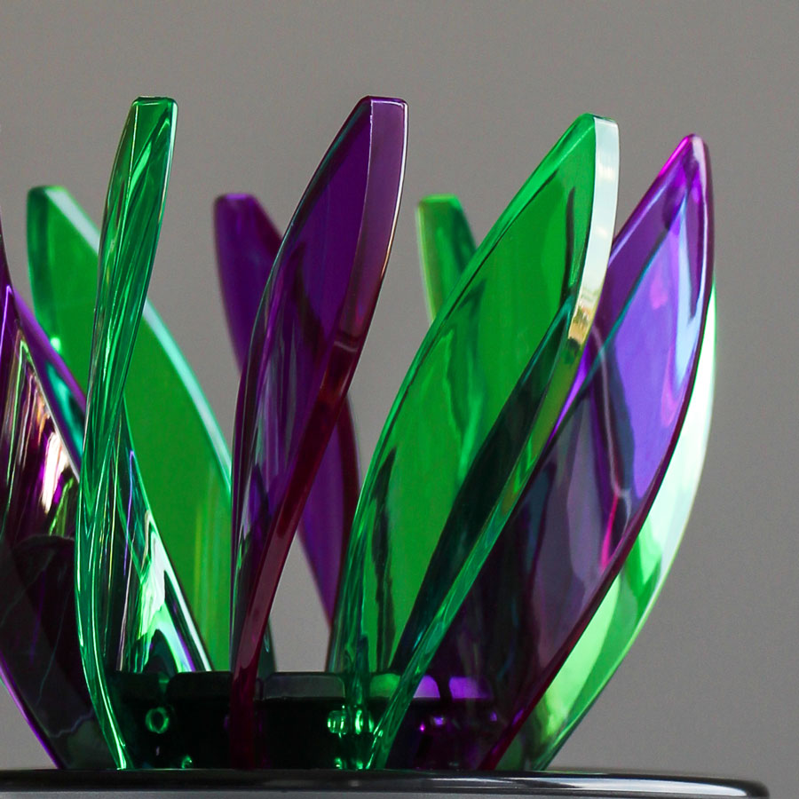 SUIREN Rib 6-Piece Set - Transparent Green