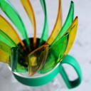 SUIREN Rib 6-Piece Set - Transparent Green