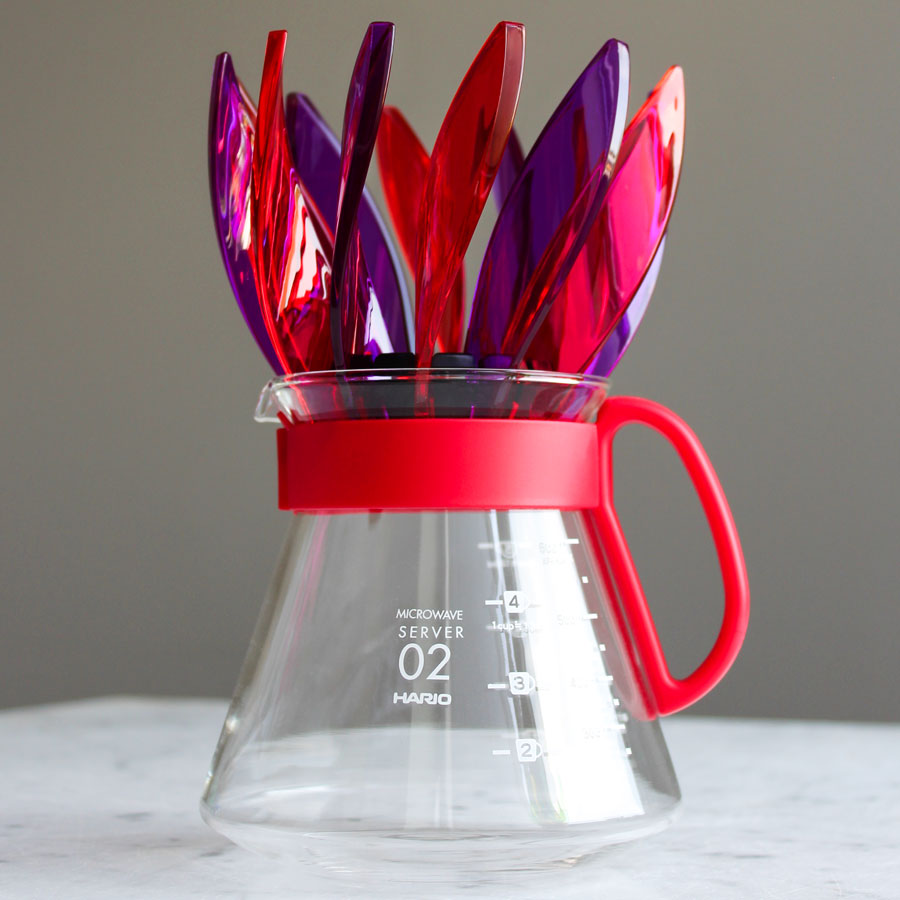 SUIREN Rib 6-Piece Set - Transparent Purple