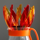 SUIREN Rib 6-Piece Set - Transparent Yellow