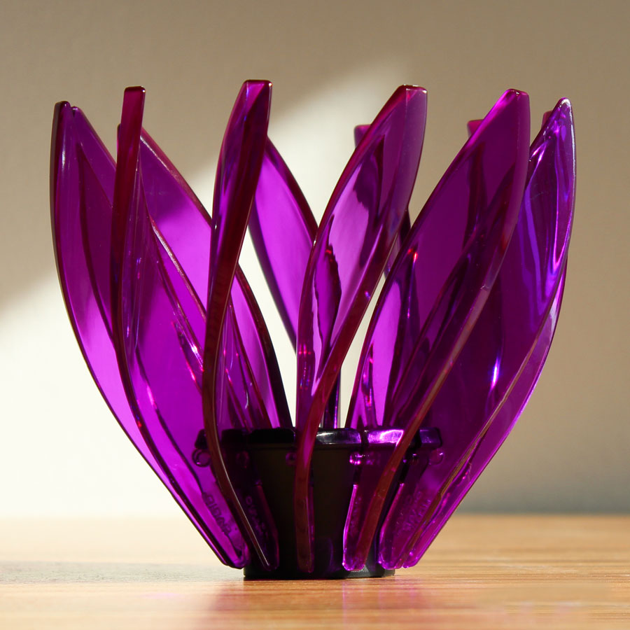 SUIREN Rib 6-Piece Set - Transparent Purple