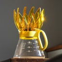 SUIREN Rib 6-Piece Set - Transparent Yellow