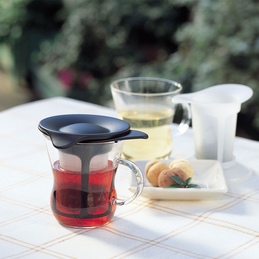 One Cup Tea Maker natural black