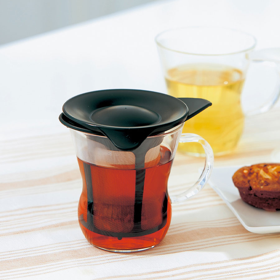 One Cup Tea Maker natural black