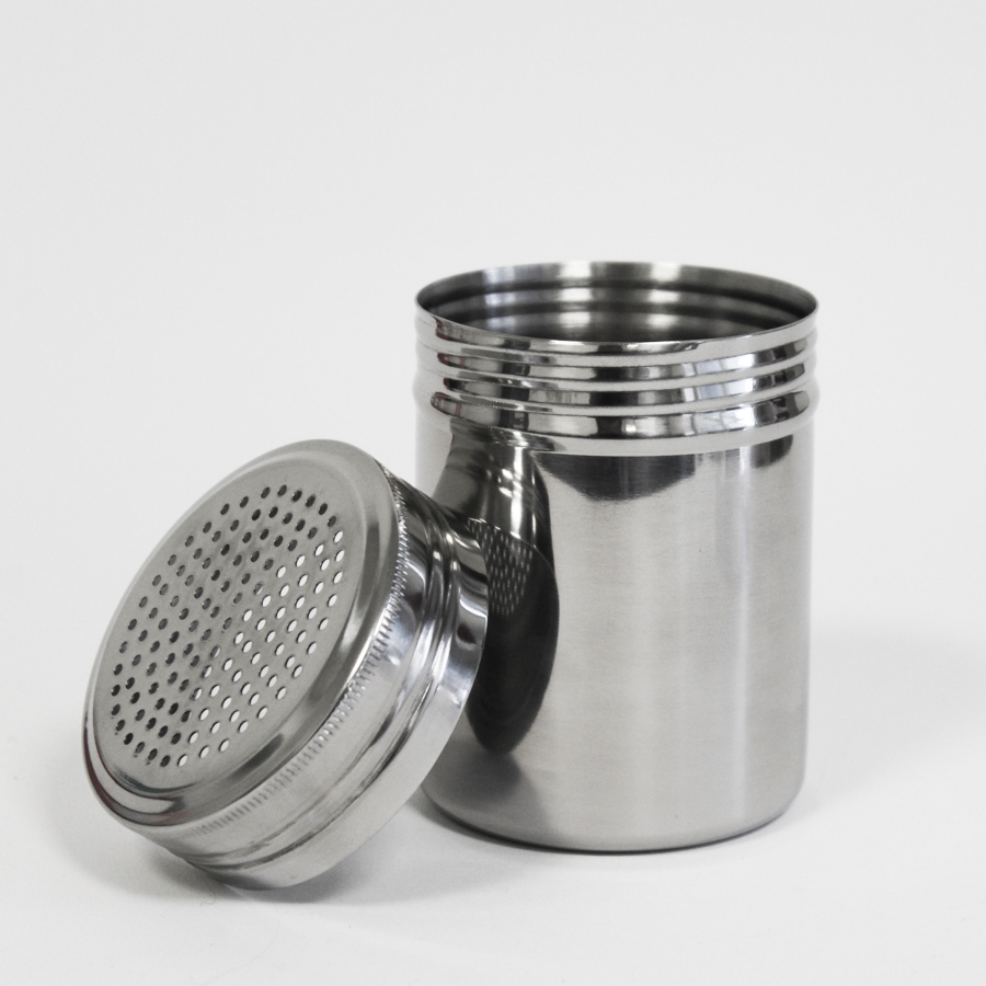 Rhino Cocoa Shaker - Coarse - Stainless Steel