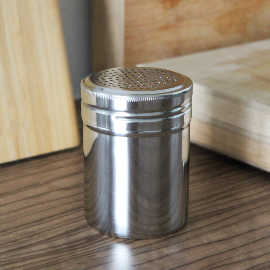 Rhino Cocoa Shaker - Coarse - Stainless Steel