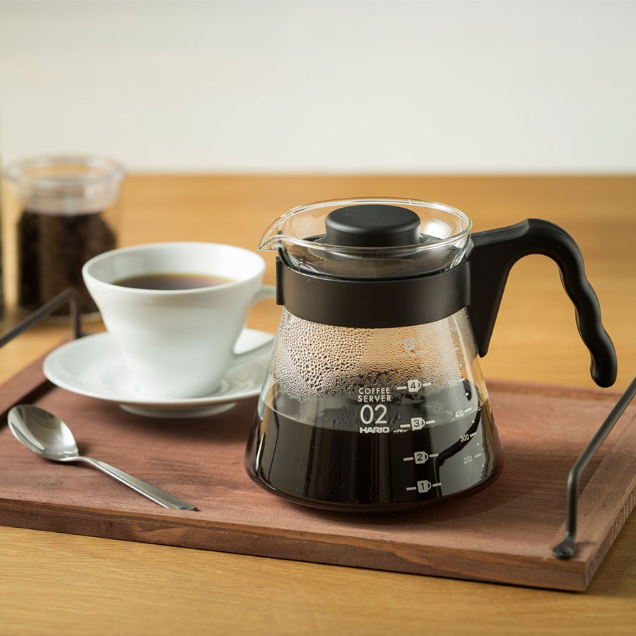 V60 Coffee Dripper and Server Set 02 - Black