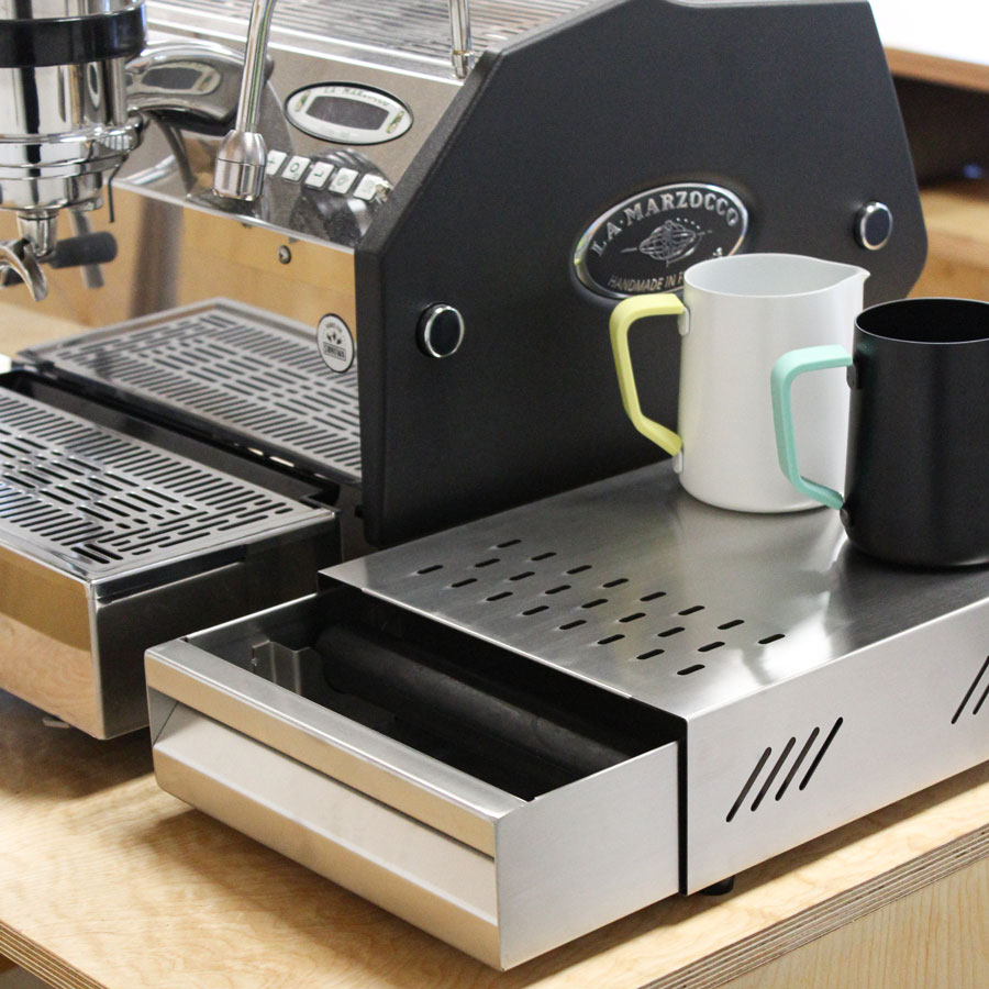 Rhino Coffee Knock Drawer - Stainless Steel