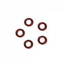 Roter Silikon Ring (5er Set)
