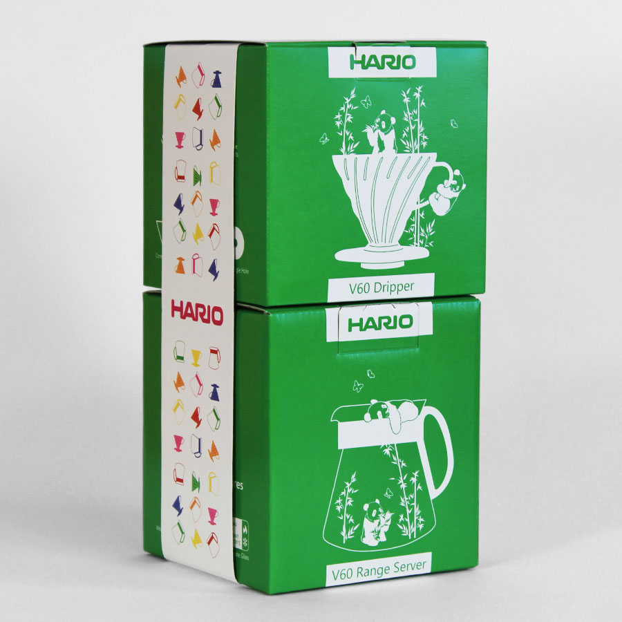 V60 Dripper & Server Set 02 - Bamboo Green