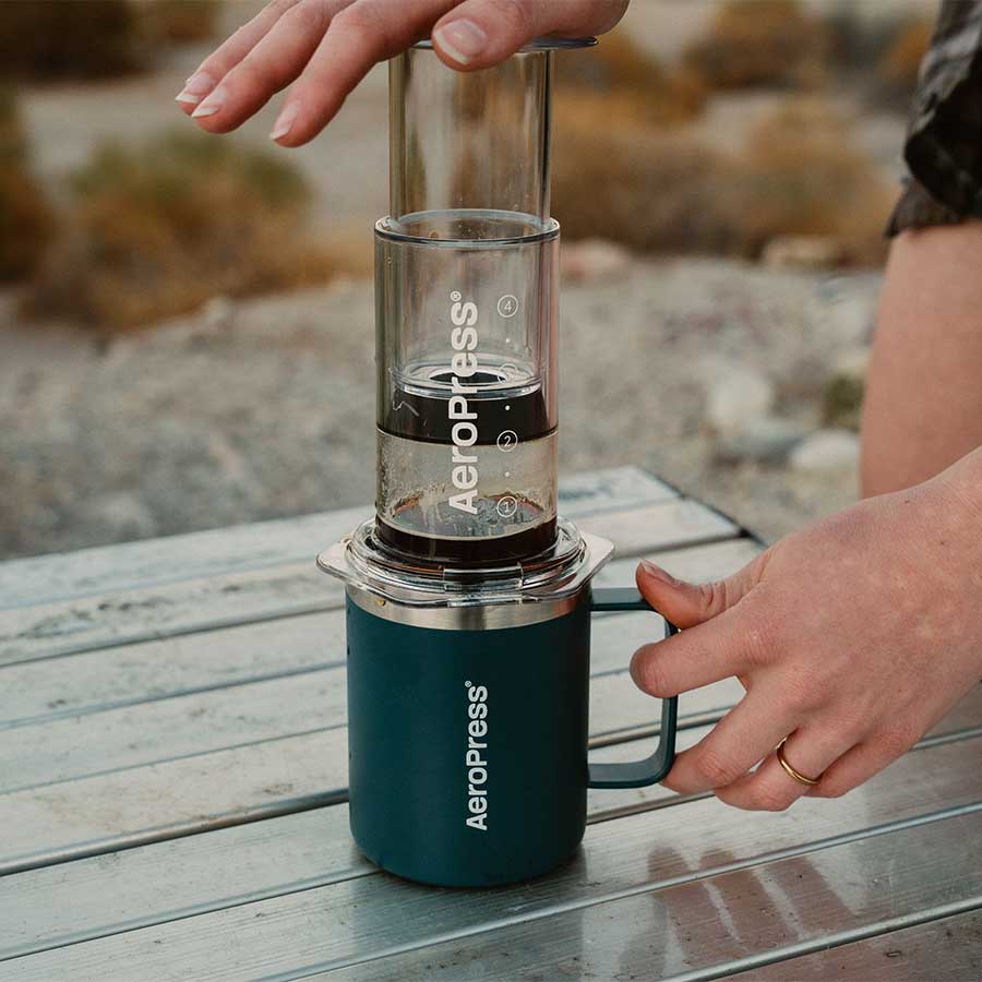 AeroPress Travel Coffee Mug - Blue