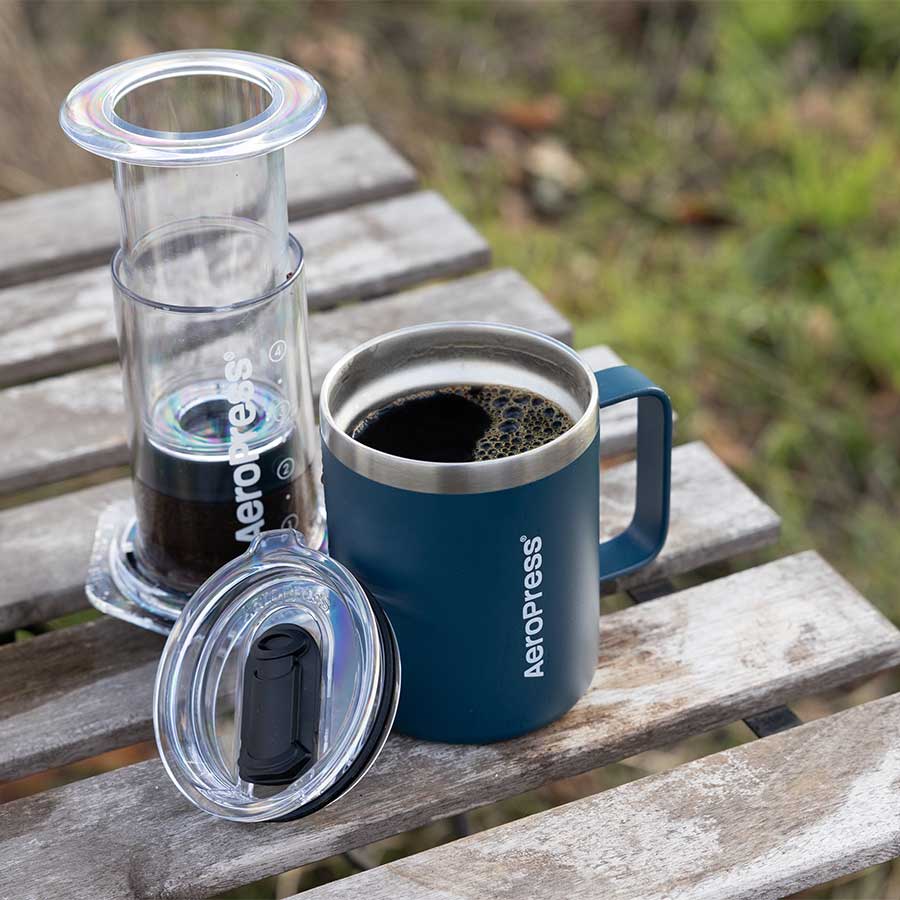 AeroPress Travel Coffee Mug - Blue