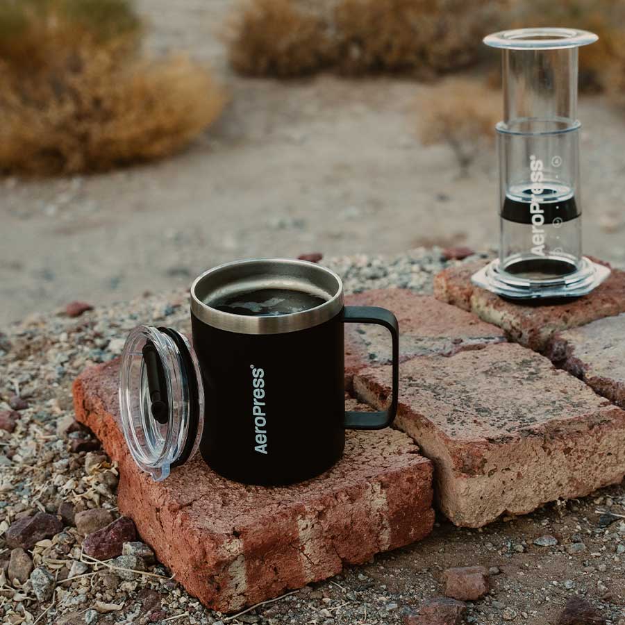 AeroPress Travel Coffee Mug - Black