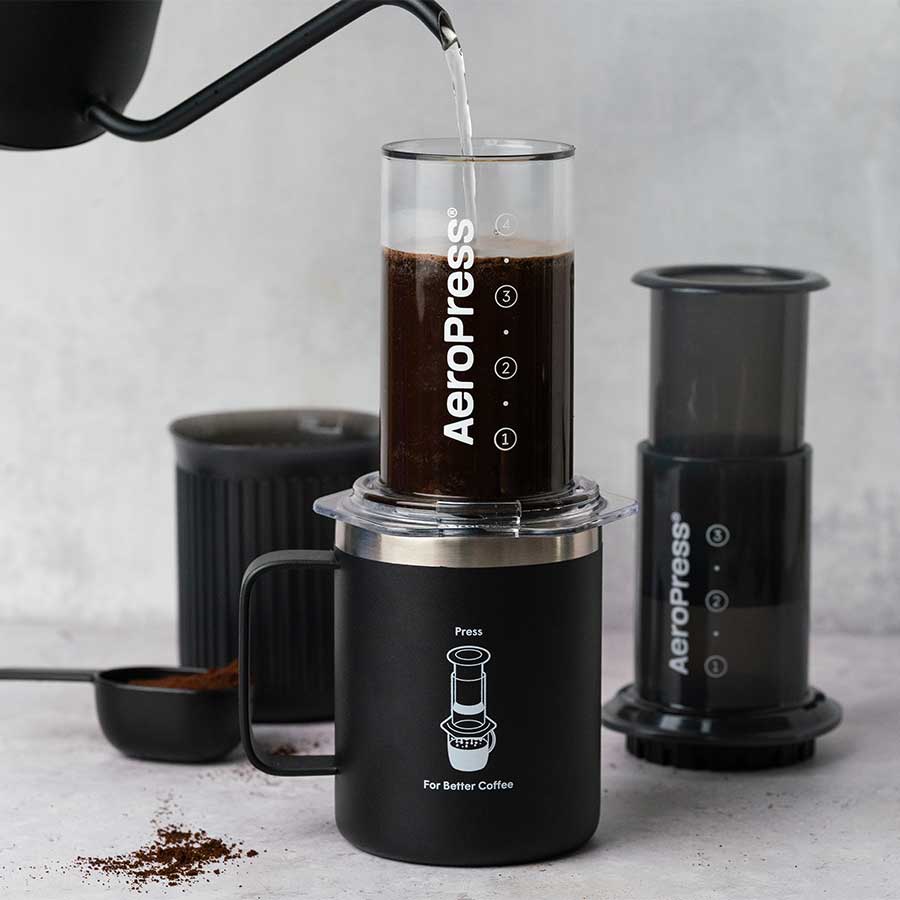 AeroPress Travel Coffee Mug - Black