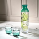 HARIO COLORS Half Color Glass - Green