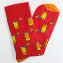 Comandante Socks - RED - Size 42-46