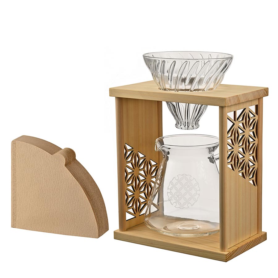 Drip Stand-Set Asanoha Natural