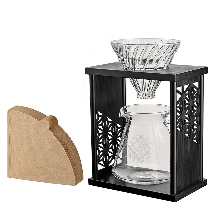Drip Stand-Set Asanoha Black