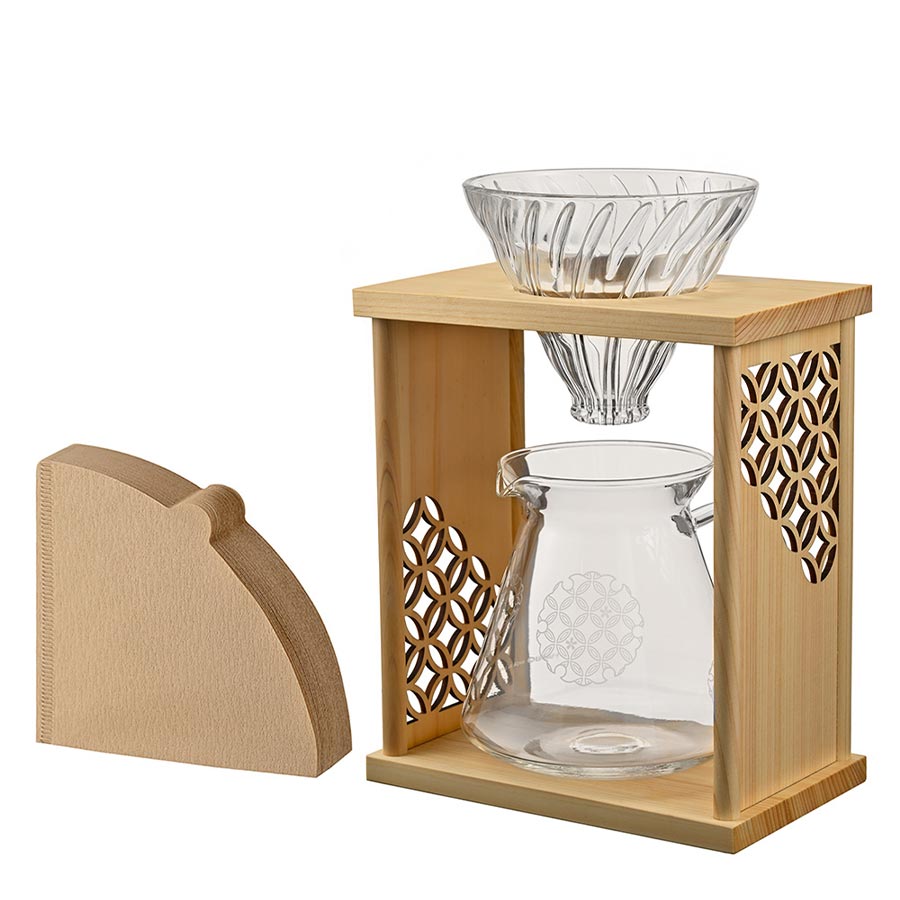 Drip Stand-Set Shippou - Natural