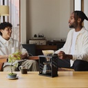 Drip Stand-Set Asanoha - Black